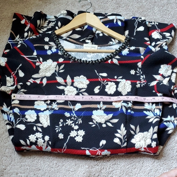 Maison Jules Fit and Flare Shirt Sleeve Dress - Picture 11 of 11